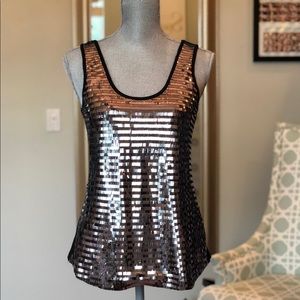 Sequin tank top!